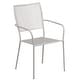 preview thumbnail 8 of 23, 35.5-inch Square Steel 3-piece Patio Table Set with Square Back Chairs
