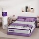 preview thumbnail 1 of 10, Sersper 10-inch Memory Foam with Innerspring Hybrid Mattress Full