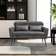 preview thumbnail 1 of 36, Loveseat, Lounge Sofa, Double Seat Removable Headrest with 2 Pillows
