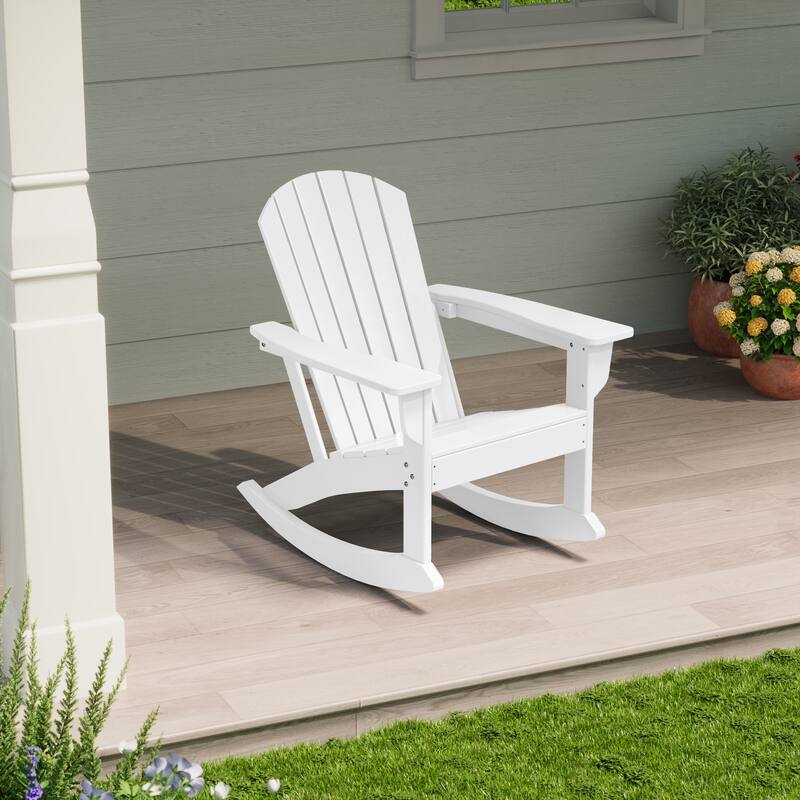 Laguna Hdpe All Weather Outdoor Patio Rocking Chair