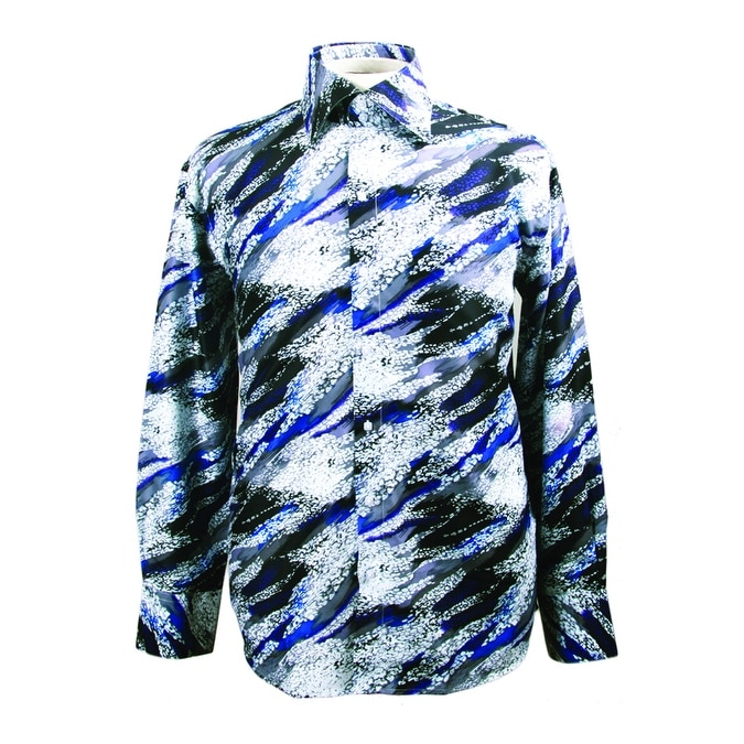 Shop Men S Abstract Art Shirt Overstock 21489383