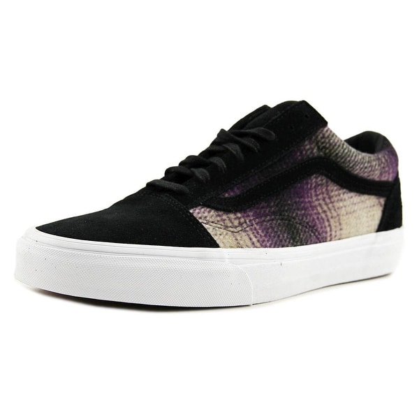 Vans Old Skool Reissue Men Round Toe Suede Black Skate Shoe