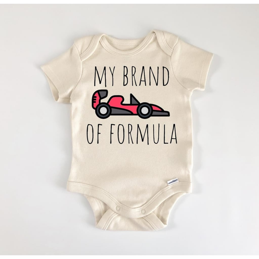 Racing Formula - Baby Boy Girl Clothes Infant Bodysuit Funny Cute
