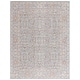 preview thumbnail 5 of 12, SAFAVIEH Harlow Slip Resistant Kveta Oriental Rug 8' x 10' - Grey Blue/Ivory - Rectangle