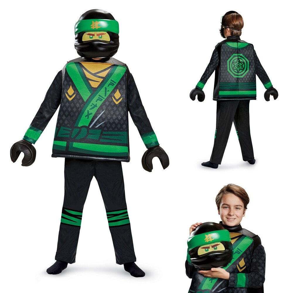 Shop Boys Lego Ninjago Lloyd Movie Deluxe Costume Overstock