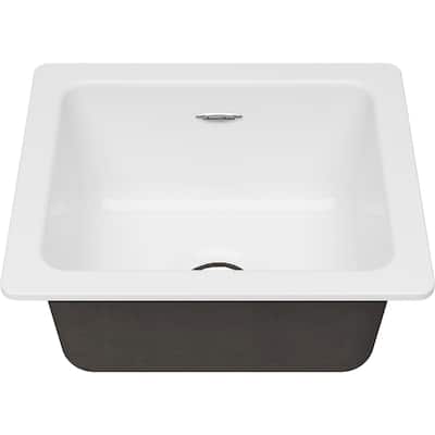 American Standard Delancey 18" Undermount Single Basin Cast Iron