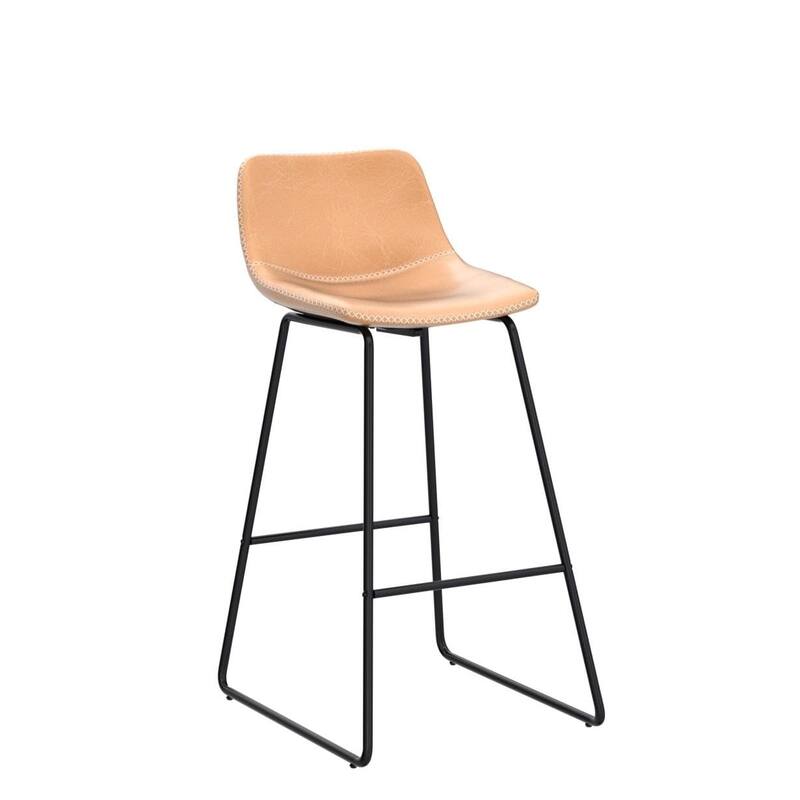 Bar Height Bar Stools Set of 2, Barstools with Backs, Modern Bar Stools for Kitchen Island, Bar Stools 30 Inch Seat Height