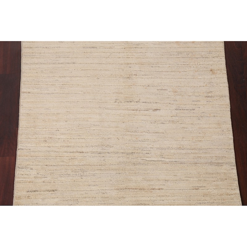 Contemporary Gabbeh Kashkoli Oriental Area Rug Handmade Wool Carpet - 3'3" x 4'10"