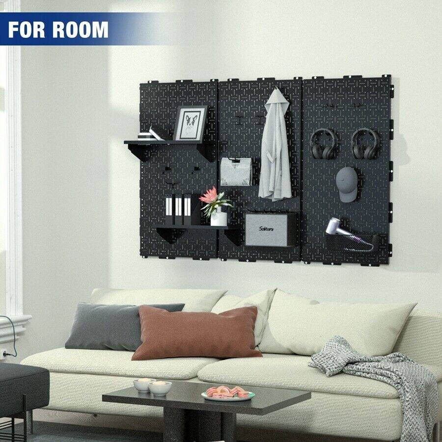 3Pack HeavyDuty Metal Pegboard Wall Organizer for Garage Bed Bath & Beyond 39588965