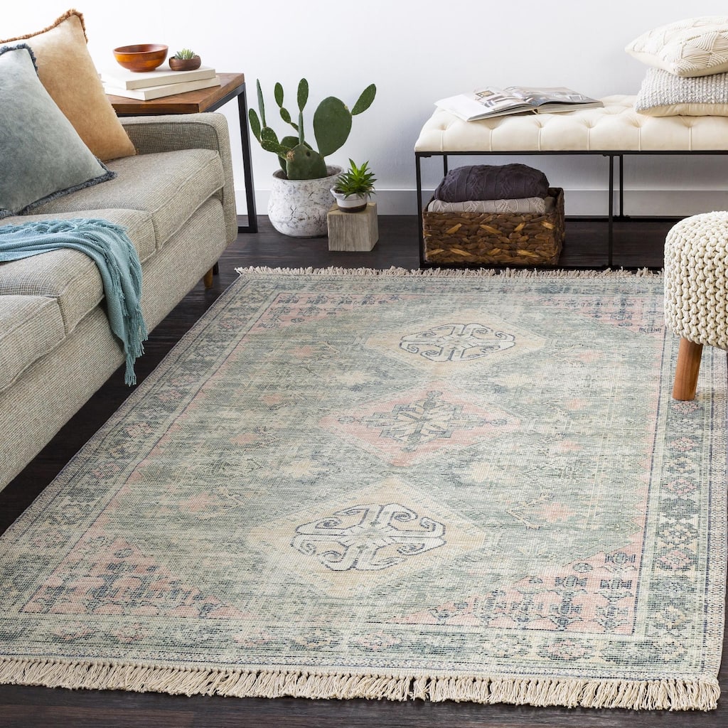 Livabliss Persian Zainab Medallion Area Rug