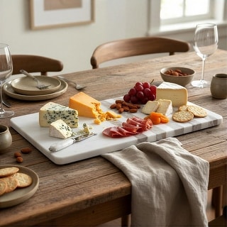 Nambe Xeno Cheese Board w/ Spreader - 11