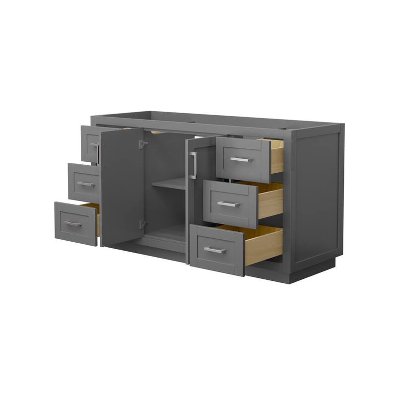 Wyndham Collection Miranda 60" Single Free Standing Vanity Cabinet