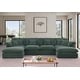 preview thumbnail 10 of 40, 6 - Piece Chenille Sectional