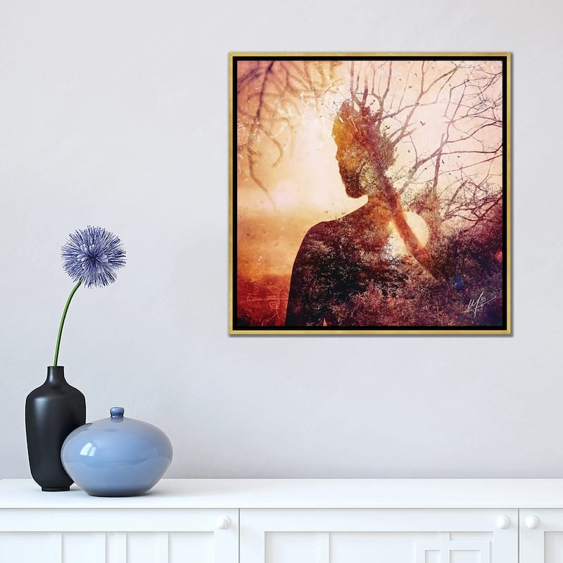 iCanvas "Maps" by Mario Sanchez Nevado Framed Canvas Print