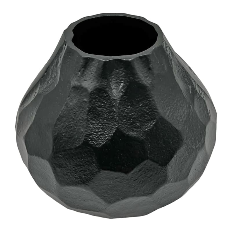 8 inch Wide Decorative Handmade Aluminum Pear Flower Vase