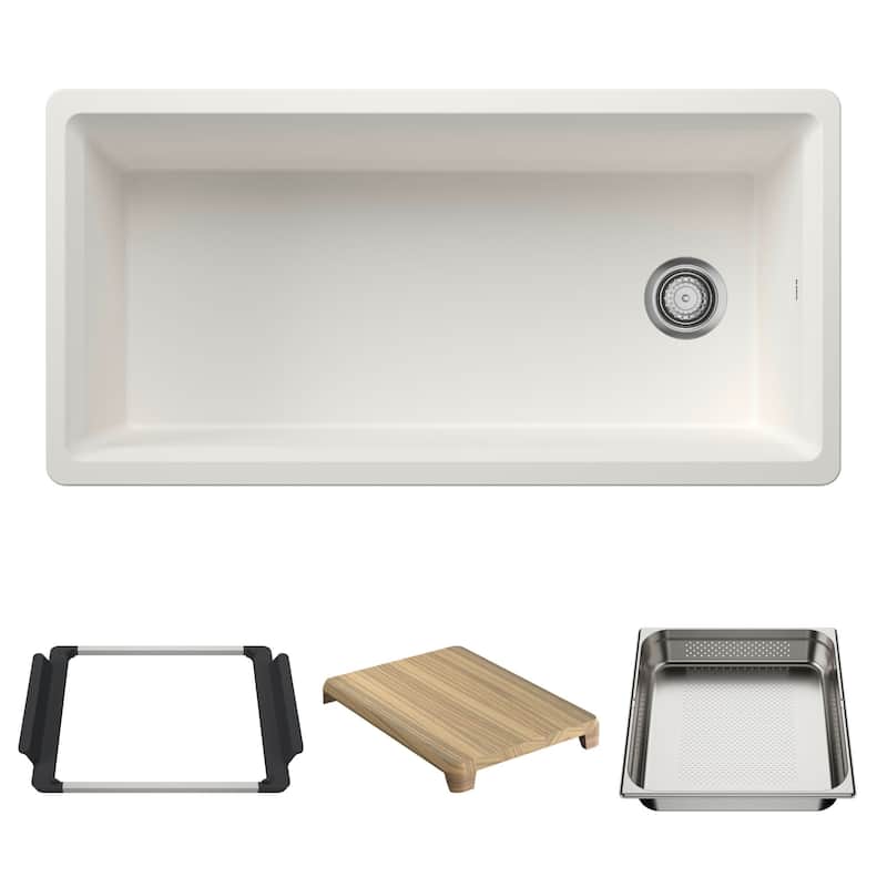 Blanco 443322 Inteos 39" Undermount Single Basin Granite Composite