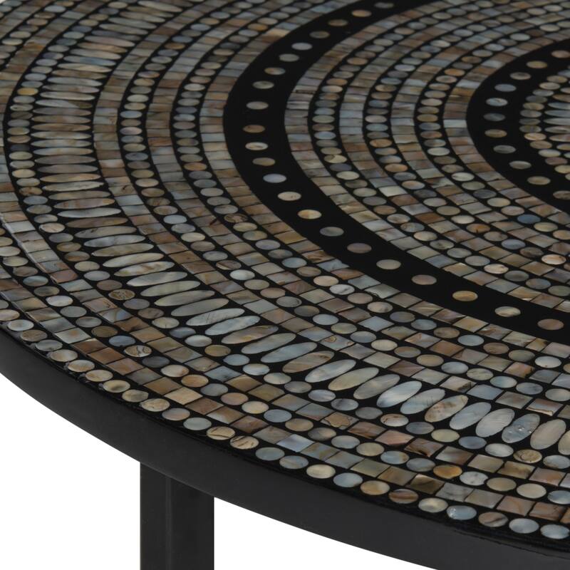 SAFAVIEH Marharita Cream Coffee Table - 39.8" x 39.8" x 15.4" - 40Wx40Dx15H