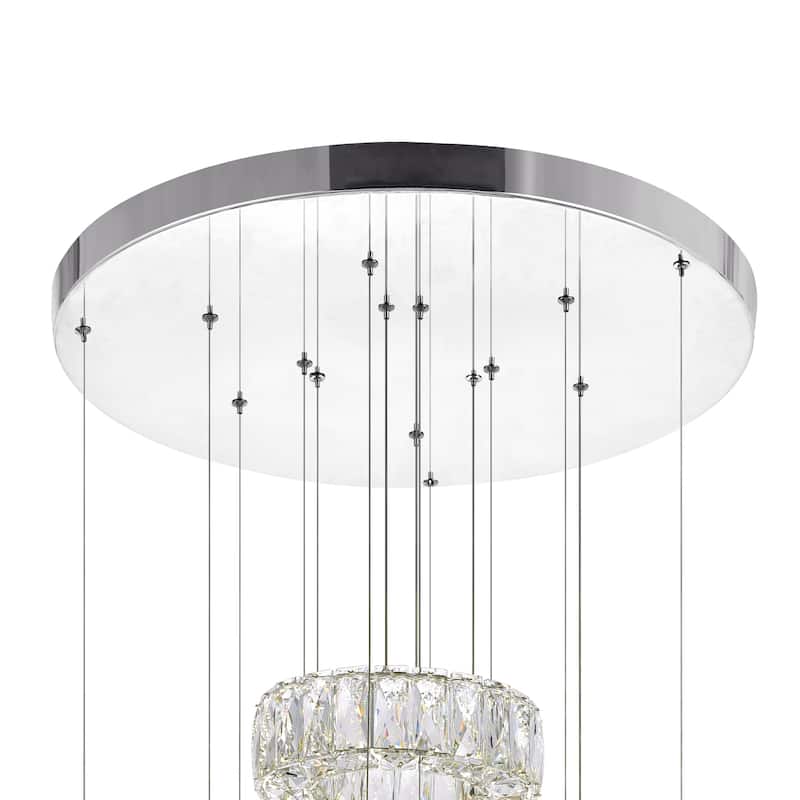 Madeline LED Chandelier With Chrome Finish