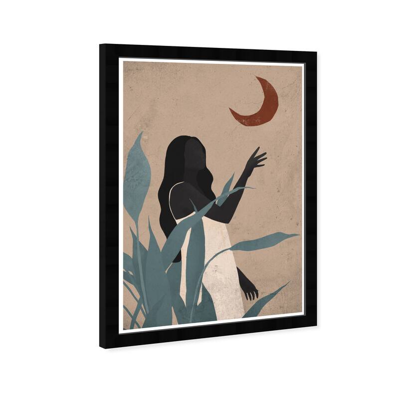 Wynwood Studio Prints Fashion and Glam Early Moonshine Brown and Tan Modern & Contemporary Wall Art Canvas Print