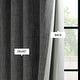 preview thumbnail 89 of 160, Exclusive Fabrics Textured Faux Linen Extra Wide Room Darkening Curtains for Bedroom & Living Room Curtains (1 Panel)