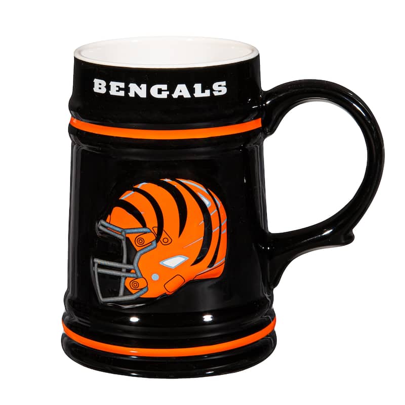 Cincinnati Bengals 24 oz Ceramic Stein Mug