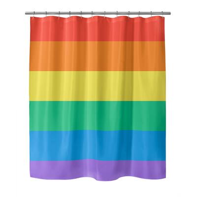 LGBT FLAG Shower Curtain By Kavka Designs