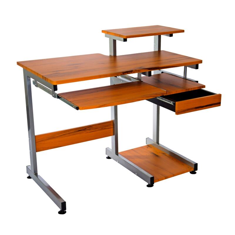 Computer Desk Cart Home Office Desk Mobile Laptop Table Workstation Writing Desk Study Desk with