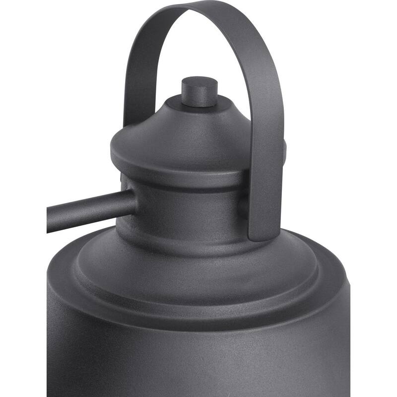 Weldon Collection One-Light Large Wall Lantern - Black