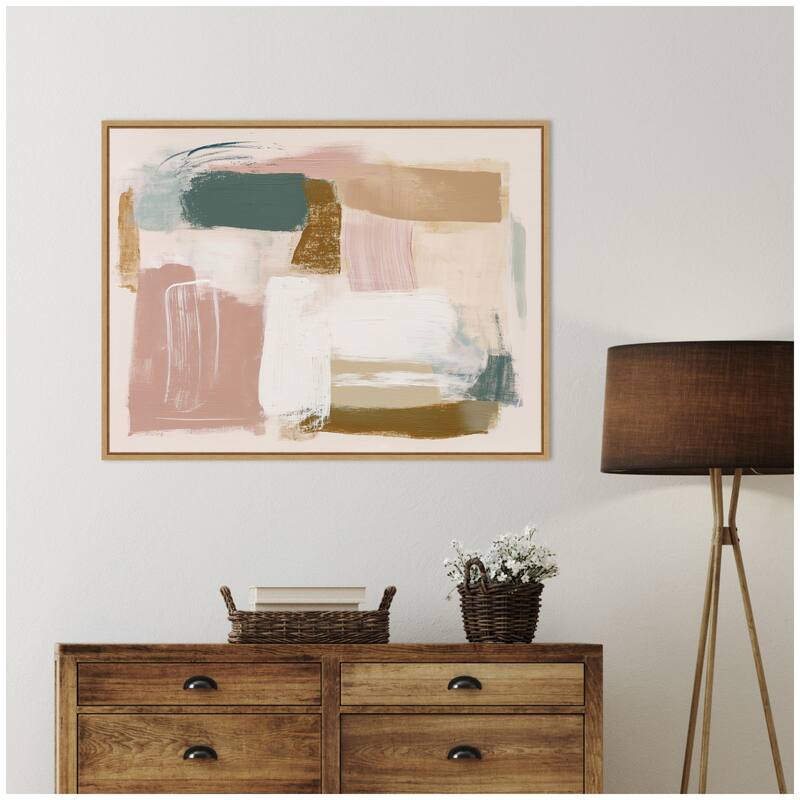 Kate and Laurel Harmony II by Amy Lighthall Framed Canvas Wall Art Print