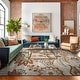 preview thumbnail 23 of 32, Beige Multi Floral Medallion Stylish and Durable Area Rug