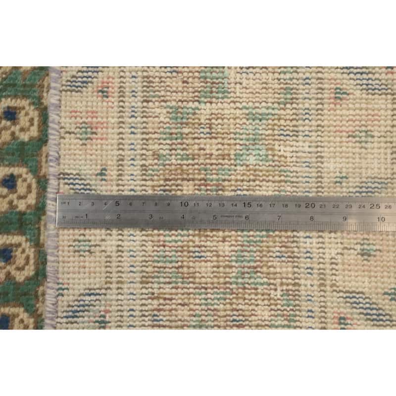 Hand Knotted Oriental 100% Wool Carpet Traditional Medallion Oranges & Rust Tabriz Area Rug - 6' 0'' X 4' 3''