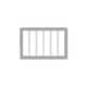 preview thumbnail 1 of 3, Storkcraft & Graco Toddler Safety Guardrail (Dowels) Pebble Gray/White