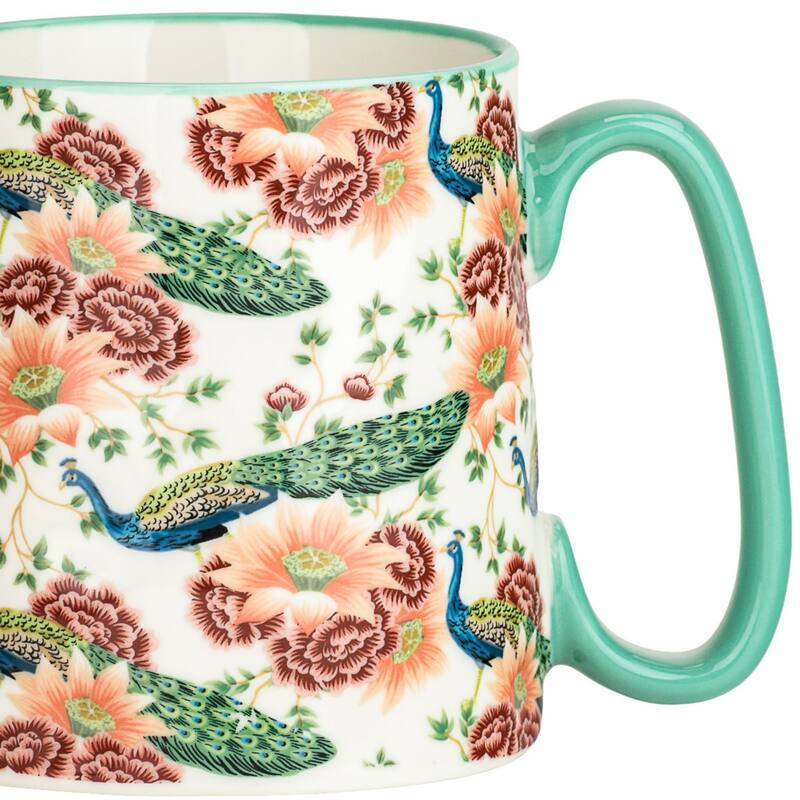 10 Strawberry Street Bella Animal Mugs, Set of 4