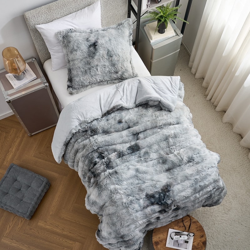 Snowball Chunky Bunny® - Coma Inducer® Comforter Set - Monsoon Gray