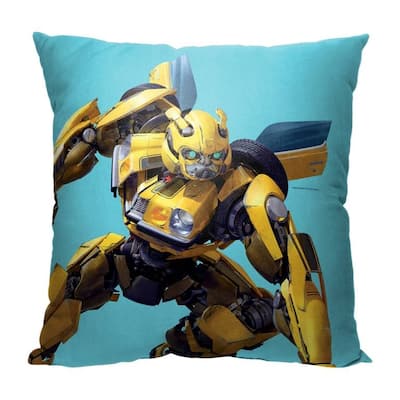 Hasbro Transformers: Rise Of The Beasts Bumblebee 18 Inch Throw Pillow