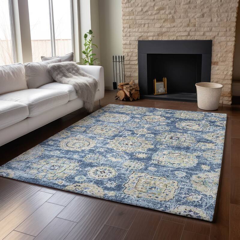 Premium Washable Super Soft Vintage Traditional Mayfield Rug