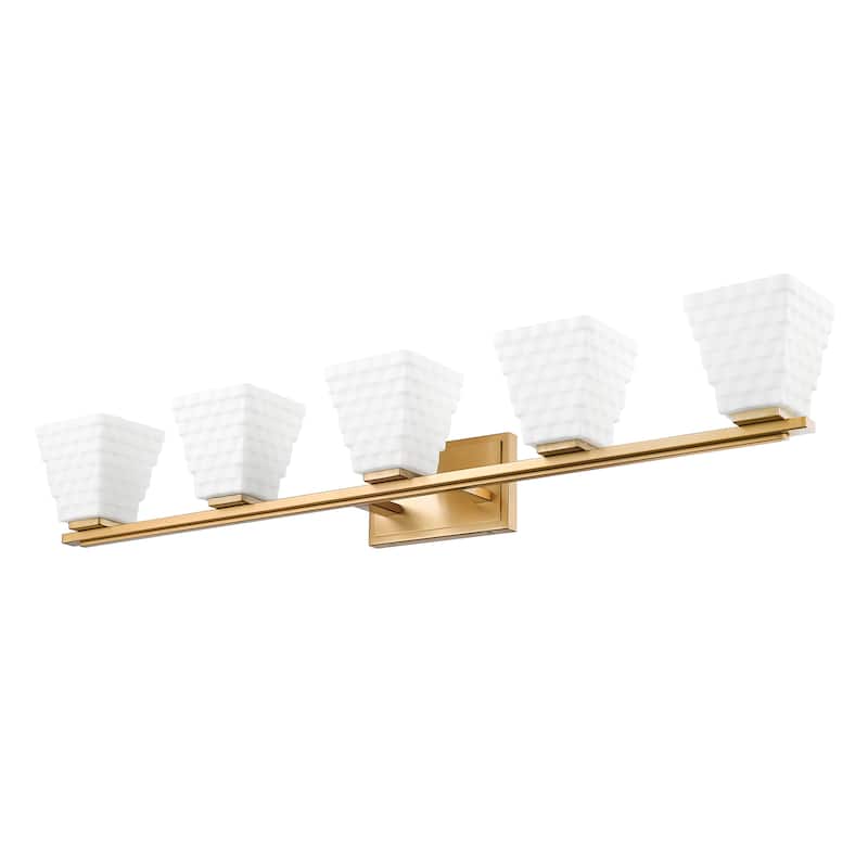 Z-Lite Annalise 5 Light Vanity - Modern Gold