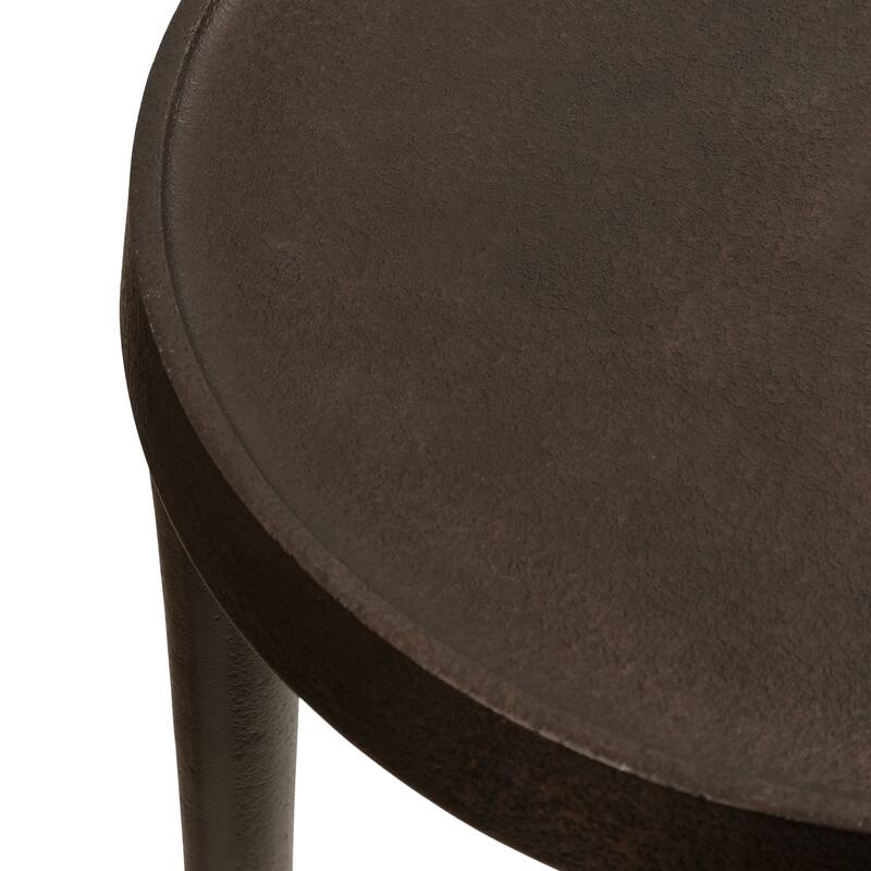 Kate and Laurel Rava Metal Drink Table
