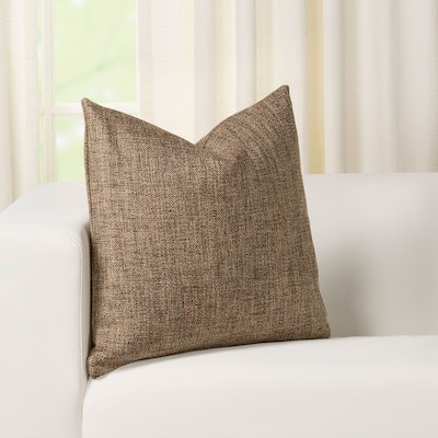 Fusion Peat Earthy Throw Pillow
