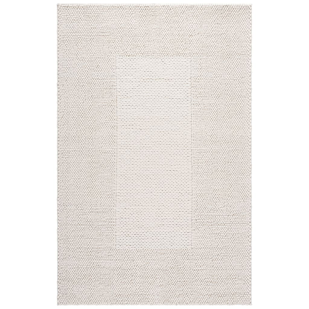 SAFAVIEH Handmade Natura Odete Raised Textured Wool Blend Rug