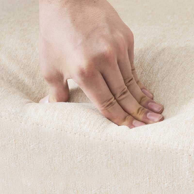 Modern Wooden Barrel Swivel Accent Chair Upholstery Armchair for Living Room