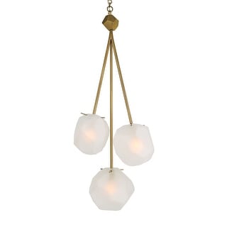 Uttermost Geodesic 3 Light Pendant - 36 H X 14 W X 12 D (in)