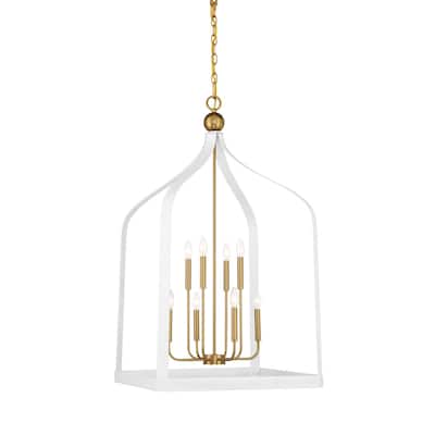 Savoy House 7-7800-8 Sheffield 8 Light 24" Wide Taper Candle Pendant