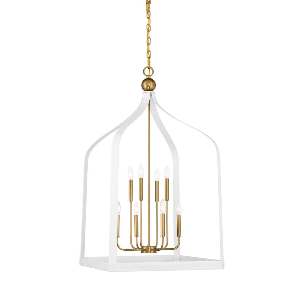 Savoy House 7-7800-8 Sheffield 8 Light 24" Wide Taper Candle Pendant