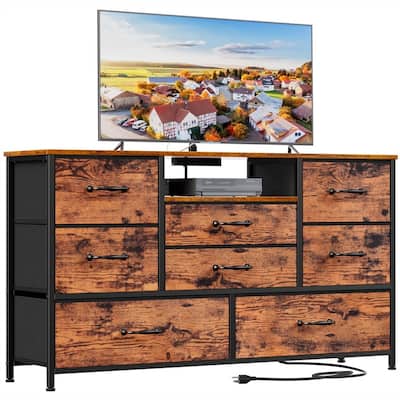 Wide Fabric Dresser
