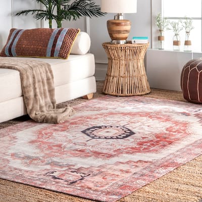 Nuloom Minna SpinClean Vintage Area Rug