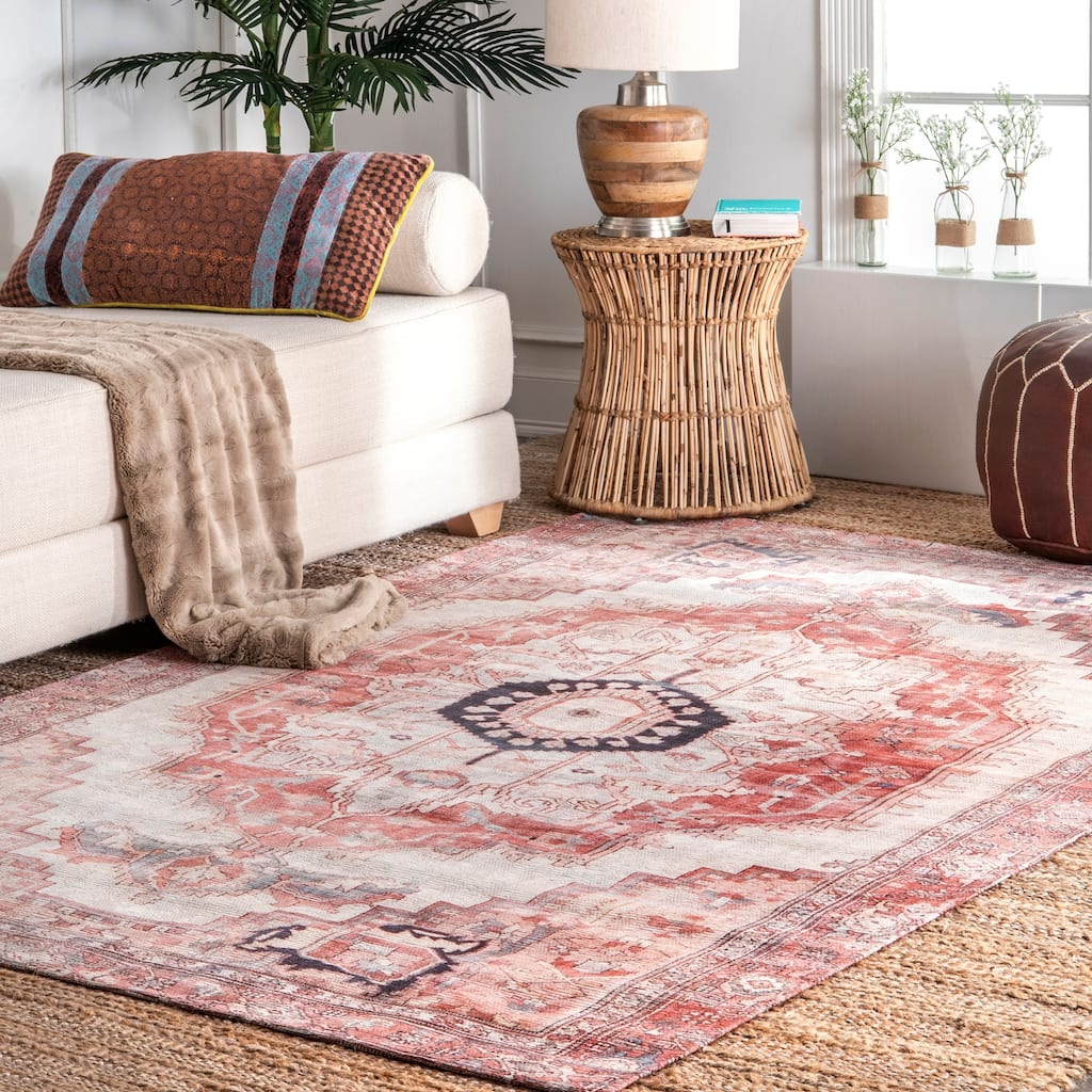 Nuloom Minna SpinClean Vintage Area Rug