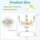 preview thumbnail 6 of 18, Gymax Jump & Play Activity Center w/Removable & Rotatable Seat
