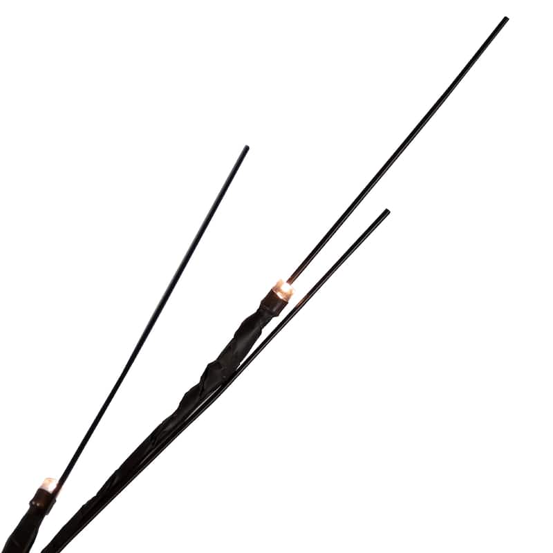 24" LED Lighted Brown Christmas Twig Tree - Warm White Lights