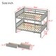 preview thumbnail 20 of 34, Full over Full Bunk Bed with 2 Storage Drawers, Convertible to 2 Beds